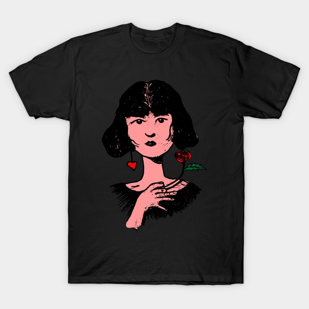 Lady Rose T-Shirt by S.S.D.R.W studio